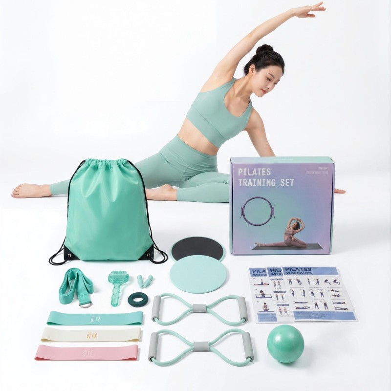 Pilates Yoga Tone - 필라테스 링 세트, 저항력 훈련 원형