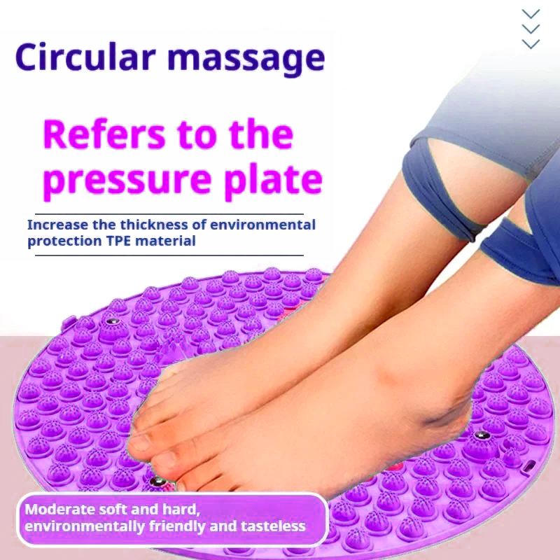 Mat Pilates Yoga - 발 마사지 지압 매트, 근육 이완