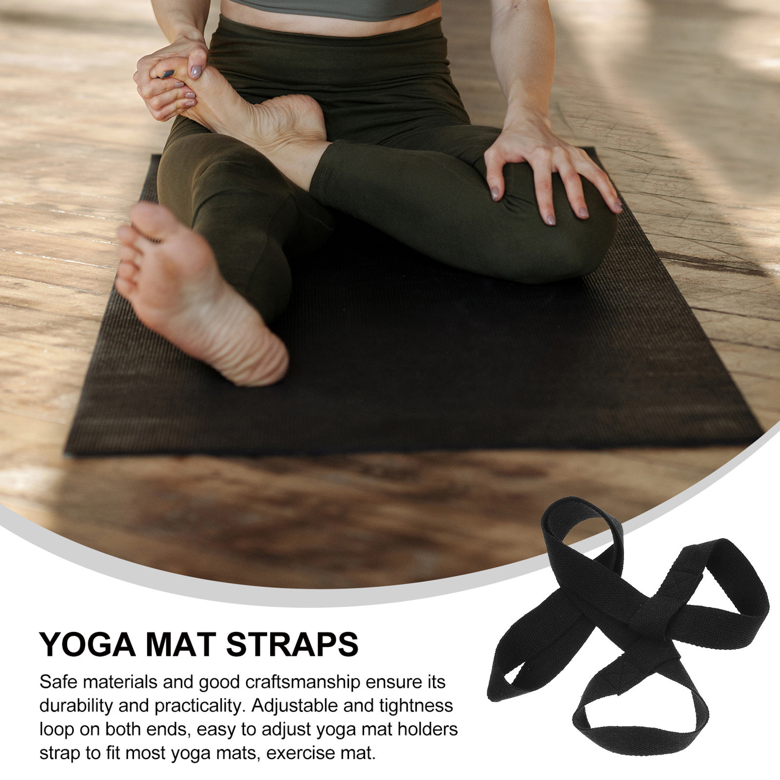 2Pcs 요가 매트 슬링 스트랩 요가 필라테스 피트니스 - Pilates Yoga Classes 리뷰 및 가격