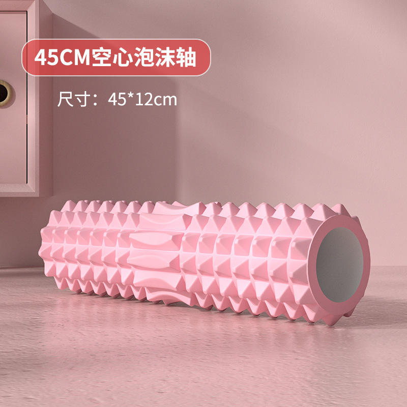 중공 폼 롤러 45cm 요가 블록 마사지 컬럼 근육 이 - Pilates Yoga Stretching 리뷰 및 가격