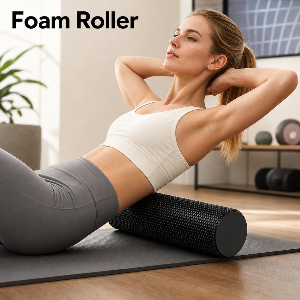 EVA 요가 폼롤러 고밀도 운동 회복 바디 쉐이핑 필라 - Pilates Yoga Stretching 리뷰 및 가격