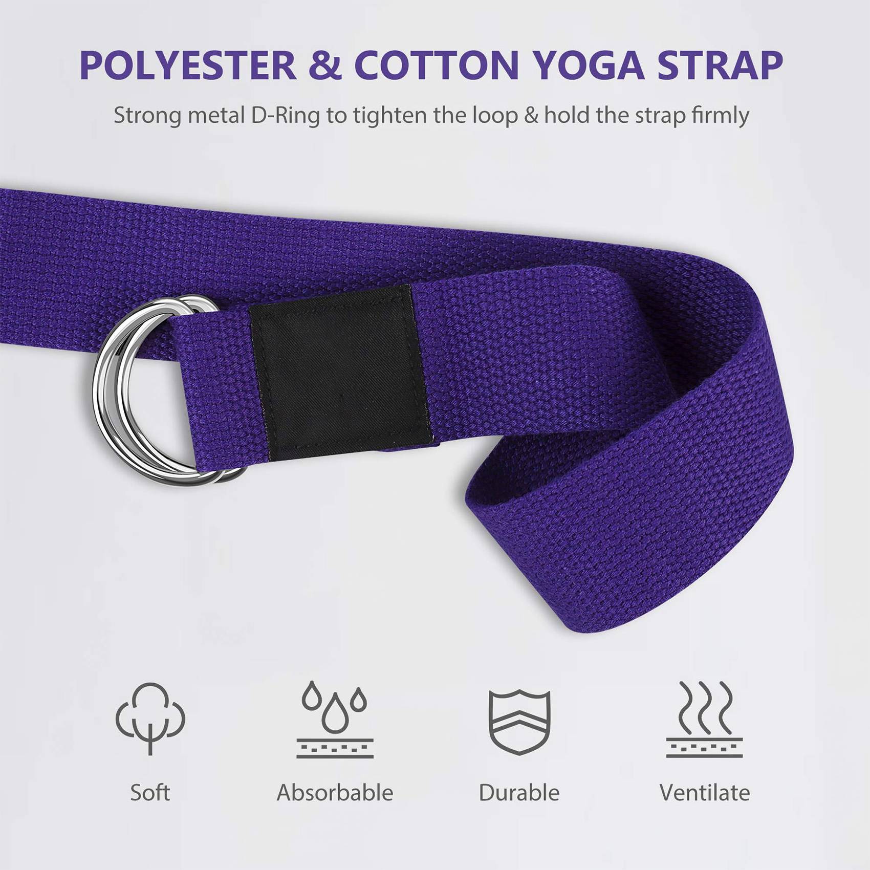 AEB0-요가 블록 및 요가 스트랩 세트 EVA 폼 소 - Pilates Yoga Tone 리뷰 및 가격