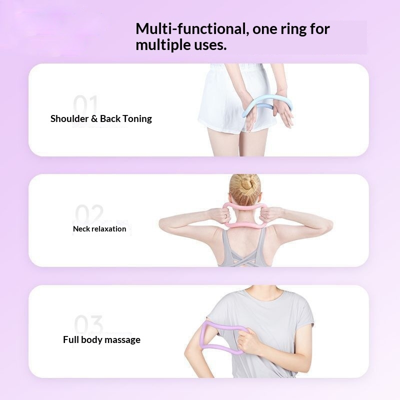 TPR 소프트 요가 링, 다기능 피트니스 스트레칭 링  - Pilates Yoga Tone 리뷰 및 가격